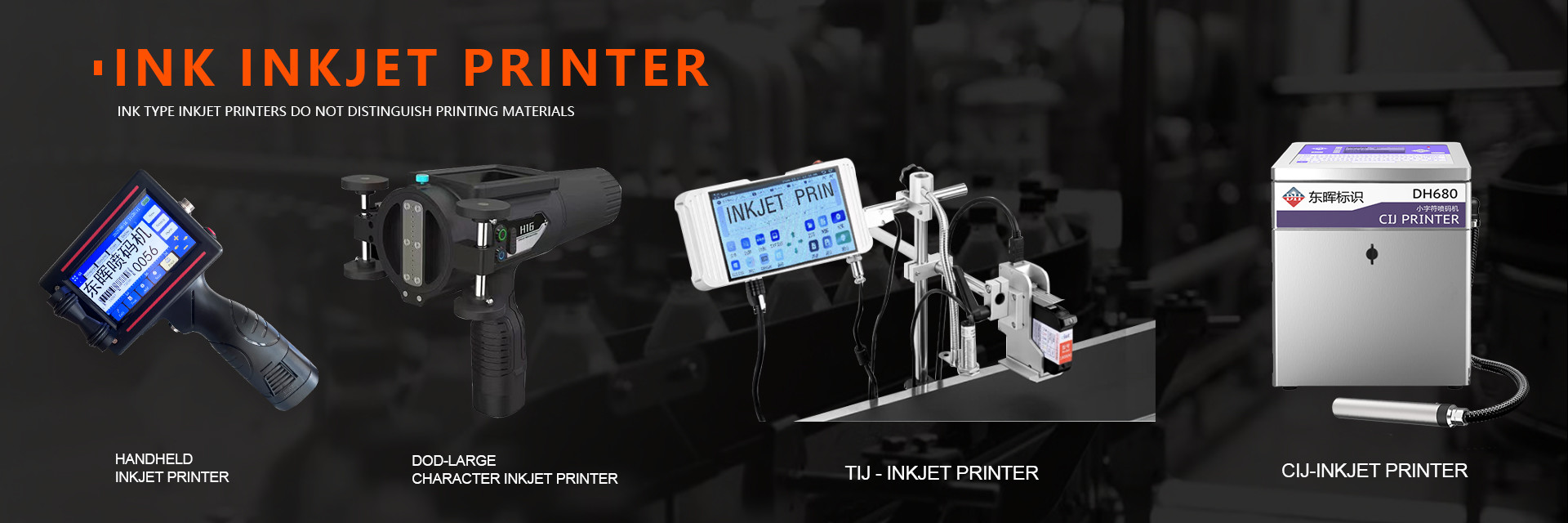 kualitas Printer Inkjet Genggam pabrik