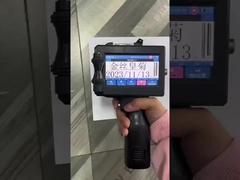 2.54cm baru ditingkatkan printer inkjet tanggal genggam portabel